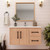 Victoria 36" Solid Wood Floating Bathroom Vanity with Reinforced Acrylic Sink in Oak, Right Side Drawers   Victoria 36" Solid Wood Floating Bathroom Vanity with Reinforced Acrylic Sink in Oak, Right Side Drawers