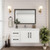 Victoria 42" Solid Wood Floating Bathroom Vanity with Reinforced Acrylic Sink in Oak, Left Side Drawers   Victoria 42" Solid Wood Floating Bathroom Vanity with Reinforced Acrylic Sink in Oak, Left Side Drawers
