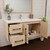 Victoria 42" Solid Wood Floating Bathroom Vanity with Reinforced Acrylic Sink in Oak, Left Side Drawers   Victoria 42" Solid Wood Floating Bathroom Vanity with Reinforced Acrylic Sink in Oak, Left Side Drawers