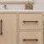 Victoria 48" Solid Wood Floating Bathroom Vanity with Reinforced Acrylic Sink in Oak   Victoria 48" Solid Wood Floating Bathroom Vanity with Reinforced Acrylic Sink in Oak