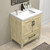 VIV 30" Solid Wood Freestanding Bathroom Vanity in Oak with Reinforced Acrylic Sink   VIV 30" Solid Wood Freestanding Bathroom Vanity in Oak with Reinforced Acrylic Sink