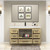 VIV 60" Solid Wood Freestanding Bathroom Vanity in Oak with Reinforced Acrylic Single Sink   VIV 60" Solid Wood Freestanding Bathroom Vanity in Oak with Reinforced Acrylic Single Sink