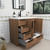 Carla 36" Freestanding Bathroom Vanity with Left Side Drawers   Carla 36" Freestanding Bathroom Vanity with Left Side Drawers