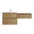 Kingdee 72" Floating Vanity & Makeup Table Set (36+36)   Kingdee 72" Floating Vanity & Makeup Table Set (36+36)