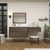 Kingdee 72" Floating Vanity & Makeup Table Set (42+30)   Kingdee 72" Floating Vanity & Makeup Table Set (42+30)