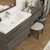 Kingdee 72" Floating Vanity & Makeup Table Set (42+30)   Kingdee 72" Floating Vanity & Makeup Table Set (42+30)