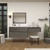 Kingdee 72" Floating Vanity & Makeup Table Set (42+30)   Kingdee 72" Floating Vanity & Makeup Table Set (42+30)
