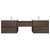 Kingdee 90" Floating Vanity & Makeup Table Set (30+30+30)   Kingdee 90" Floating Vanity & Makeup Table Set (30+30+30)