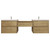 Kingdee 108" Floating Vanity & Makeup Table Set (36+36+36)   Kingdee 108" Floating Vanity & Makeup Table Set (36+36+36)
