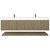 Stella 84" Fluted Floating Bathroom Vanity with Reinforced Acrylic Double Sink   Stella 84" Fluted Floating Bathroom Vanity with Reinforced Acrylic Double Sink