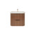 Celine 24" Fluted Floating Bathroom Vanity with Acrylic Sink   Celine 24" Fluted Floating Bathroom Vanity with Acrylic Sink