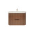 Celine 30" Fluted Floating Bathroom Vanity with Reinforced Acrylic Sink   Celine 30" Fluted Floating Bathroom Vanity with Reinforced Acrylic Sink