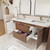 Celine 60" Fluted Floating Bathroom Vanity with Reinforced Acrylic Double Sink   Celine 60" Fluted Floating Bathroom Vanity with Reinforced Acrylic Double Sink
