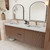 Celine 72" Fluted Floating Bathroom Vanity with Reinforced Acrylic Double Sink   Celine 72" Fluted Floating Bathroom Vanity with Reinforced Acrylic Double Sink