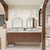 Celine 72" Fluted Floating Bathroom Vanity with Reinforced Acrylic Double Sink   Celine 72" Fluted Floating Bathroom Vanity with Reinforced Acrylic Double Sink