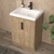BELLA Bella 24" Freestanding Bathroom Vanity with Sink Top 