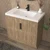 BELLA Bella 36" Freestanding Bathroom Vanity with Sink Top 