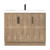 BELLA Bella 42" Freestanding Bathroom Vanity with Sink Top | Left Side Drawers 
