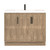 BELLA Bella 42" Freestanding Bathroom Vanity with Sink Top | Right Side Drawers 