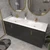 BELLA Bella 72" Freestanding Bathroom Vanity with Double Sink Top 