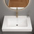 LB 30" Inch Sink Top for Bathroom Vanity in White - 4" Thick Sink Top with Rectangular Rounded Basin by Moreno Bath Bathroom Vanities V2