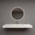 LB 60" Inch Single Sink Top for Bathroom Vanity in White - 4" Thick Sink Top with Rectangular Rounded Basin by Moreno Bath Bathroom Vanities V1