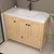  Nova 42" Freestanding Bathroom Vanity with Sink Top 