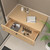  Nova 36" Floating Makeup Counter Table 