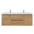 Bohemia lina 60" Wall Mounted Vanity with Double Reinforced Acrylic Sinks   Bohemia lina 60" Wall Mounted Vanity with Double Reinforced Acrylic Sinks