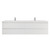 Bohemia lina 84" Wall Mounted Vanity with Double Reinforced Acrylic Sinks   Bohemia lina 84" Wall Mounted Vanity with Double Reinforced Acrylic Sinks