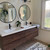 Bohemia Lina 84" Floating Bathroom Vanity with Reinforced Acrylic Double Sink Top   Bohemia Lina 84" Floating Bathroom Vanity with Reinforced Acrylic Double Sink Top