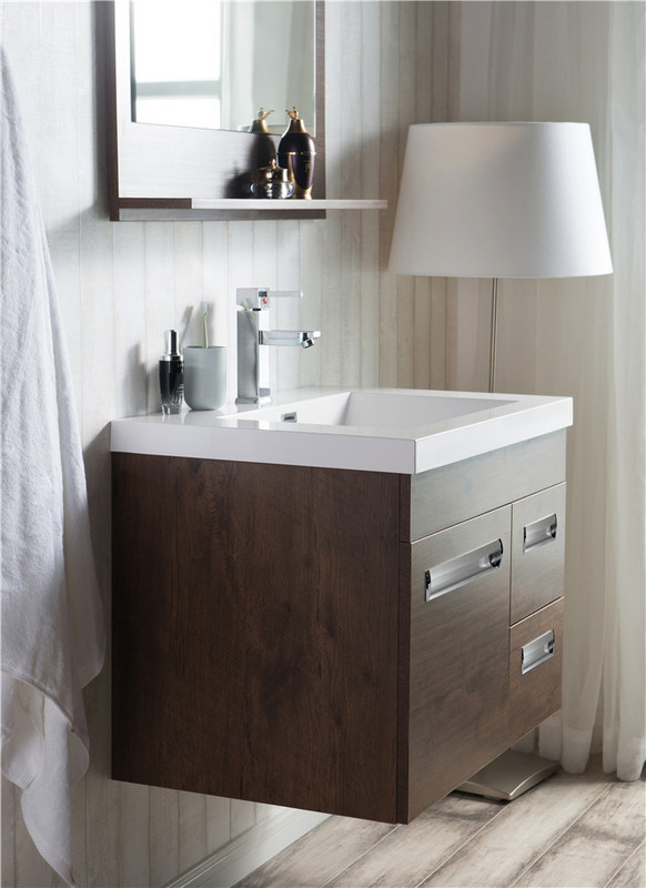 30'' Bathroom Vanity with Sink, Modern Bathroom Cabinet with Towel Rack,  Freestanding Bathroom Vanity with Drawer and Shelves - Bed Bath & Beyond -  38447445