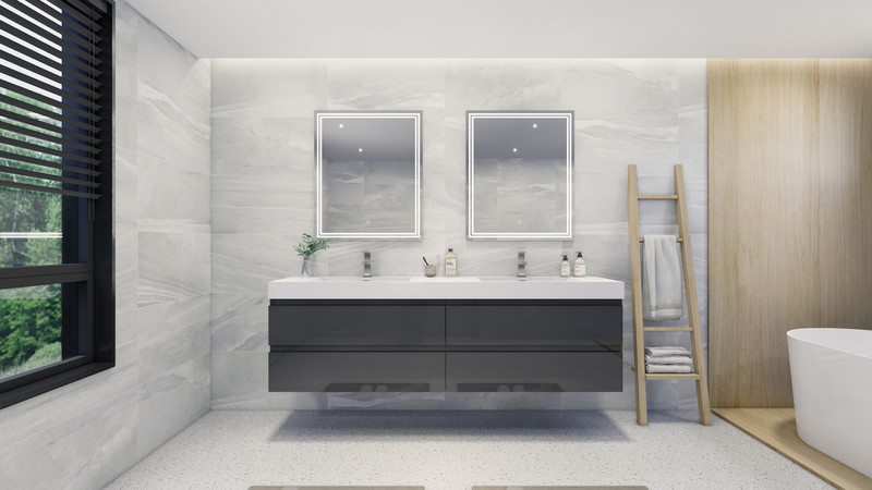 ​9 Best Gray Bathroom Vanities 2025