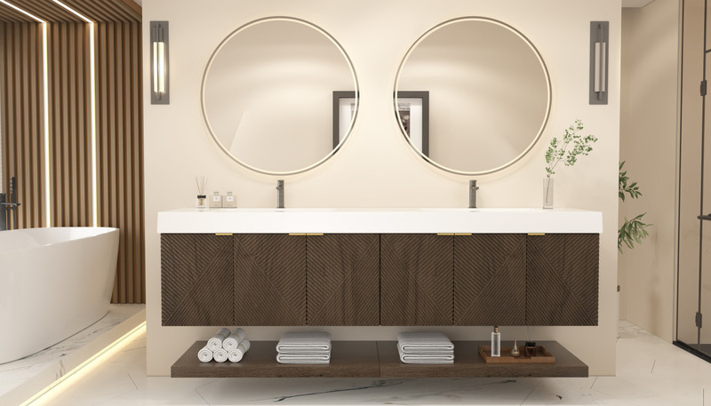 What is a Fluted Bathroom Vanity: The Ultimate Guide 