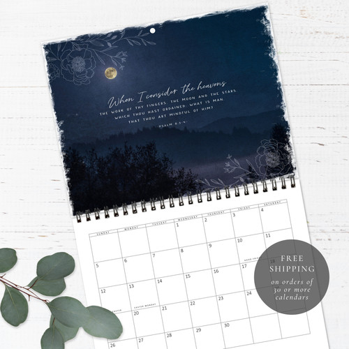 Night Skies Wall Calendar