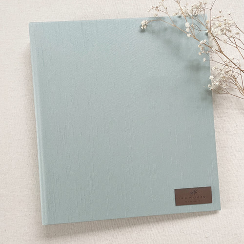 Shantung Silk Wedding Book | Three Color Options