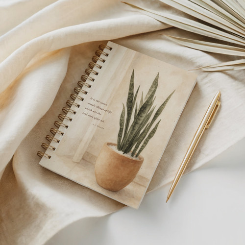 Snake Plant Lined Journal Notebook