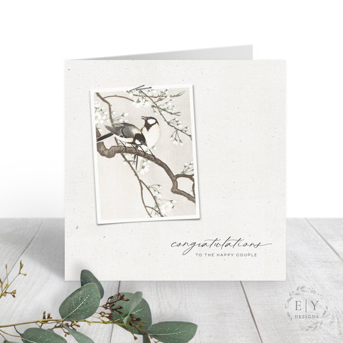 Couple of Birds Wedding  Card