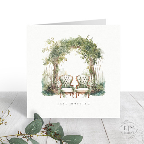 Wedding Arch Wedding  Card