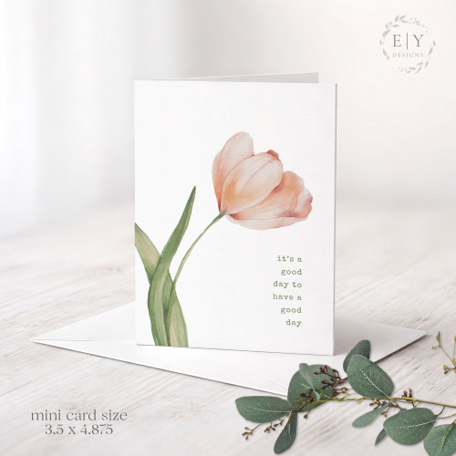Tulip Mini Note Card