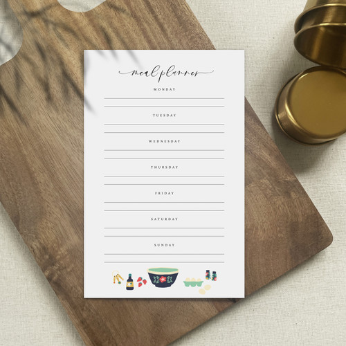Meal Planner Notepad | Small