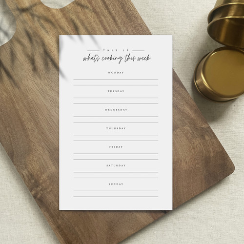 Meal Planner Notepad | Small