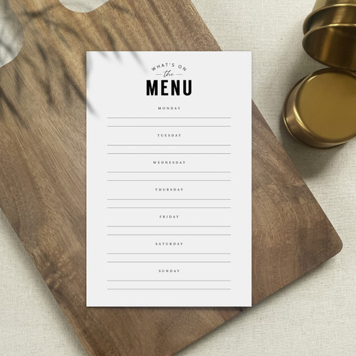 Meal Planner Notepad | Small