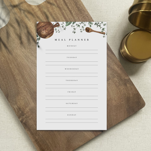 Meal Planner Notepad | Small