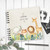 Jungle Animals Wire Bound Baby Book