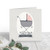 Girl Baby Carriage Card 