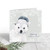 Cute Polar Bear Christmas Card