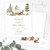 Forest Friends and Bassinet Birth Announcement