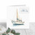 Watercolor Sailboat Father's Day Card