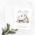 Snowy Cottage Personalized Christmas Card Snowy Cottage Personalized Christmas Card